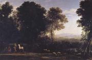 Claude Lorrain Landscape with Erminia and the Shepherds (mk17) oil painting